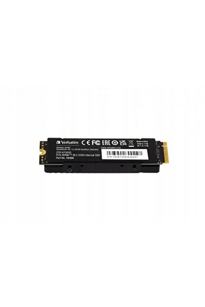 Verbatim Vi7000G 2TB M.2 2280 PCIe Gen4 NVME SSD (7400/6700 MB/s)