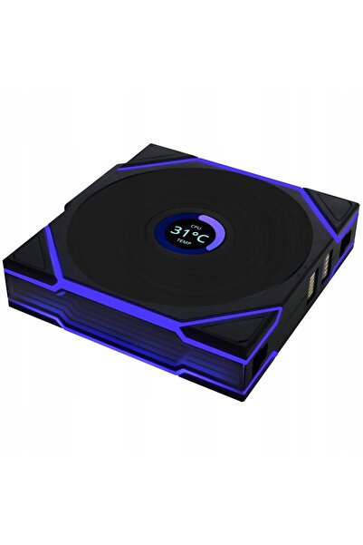 Lian Li UNI FAN TL WIRELESS LCD REVERSE ARGB PWM 120MM BK