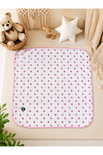 Uğur bebe Miniworld 1X1 Meter 70% Cotton Baby Blanket 100X100 cm Soft Breatha...