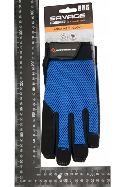 Savage Gear Mănuși de pescuit cu uscare rapidă Aqua Mesh L