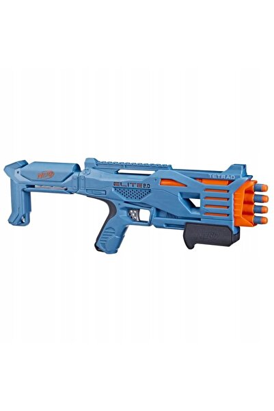 Hasbro NERF ELITE 2.0 TETRAD QS-4 SET + Ținte + 30 Săgeți + Bandă de braț