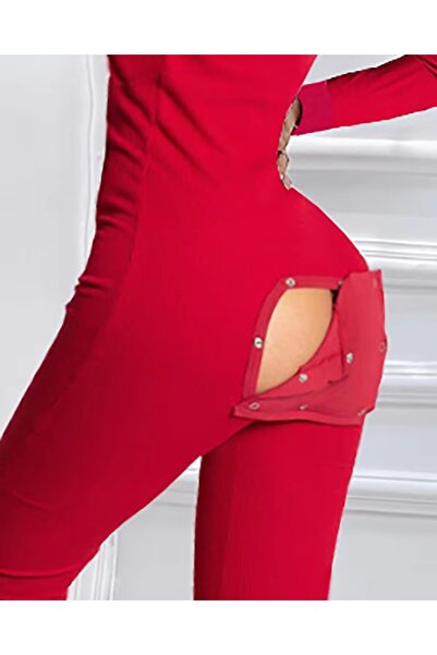 TRAJE DEN Πιτζάμες Ολόσωμες Γυναικείες με Πτερύγια