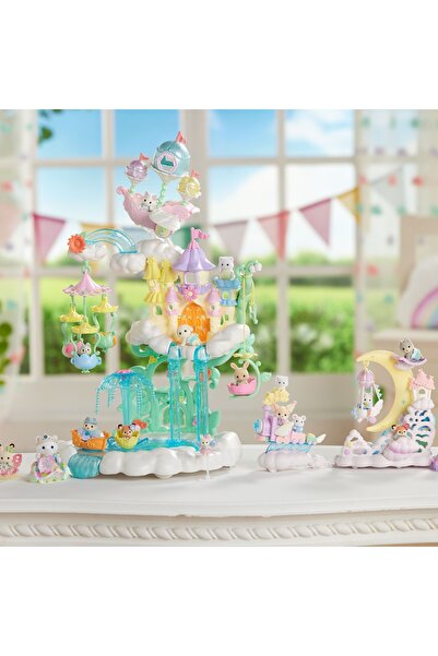 NO BRAND FAMILIILE SYLVANIANE SET ÎN CER CU FIGURINA 5816
