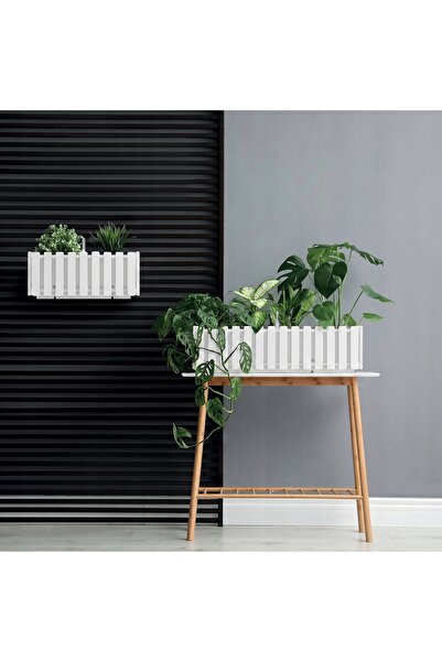 Deco4Home Jardinieră suspendată pentru flori, pentru balcon, gard sau balustr...