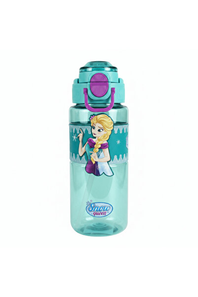 SBC Teal & Purple Snow Queen Kids Plastic Water Bottle – 750 ml