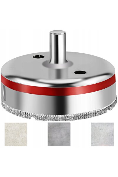 NO BRAND Burghiu diamantat ⌀   Coroană galvanizată de 120mm pentru glazurarea...
