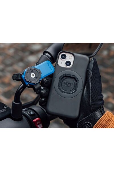 Quad Lock Husă pentru Apple iPhone 15 neagră