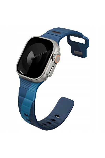 uniq Curea Stride din cauciuc pentru Apple Watch 49/46/45/44mm storm