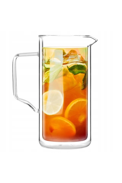 NO BRAND VIALLI DIVA STICLĂ TERMICĂ DE STICLĂ APĂ SUC BĂUTURI COCTEILURI 1 l