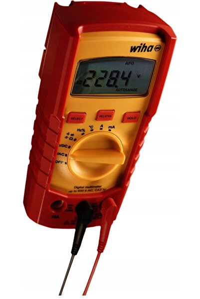 wiha MULTIMETRU DIGITAL PENTRU 600V AC, CAT IV 45218