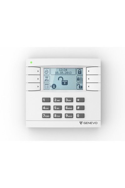 NO BRAND MANIPULATOR LCD GENEVO PRiMA LCD WH-WH TASTATURĂ ALBĂ PRiMA