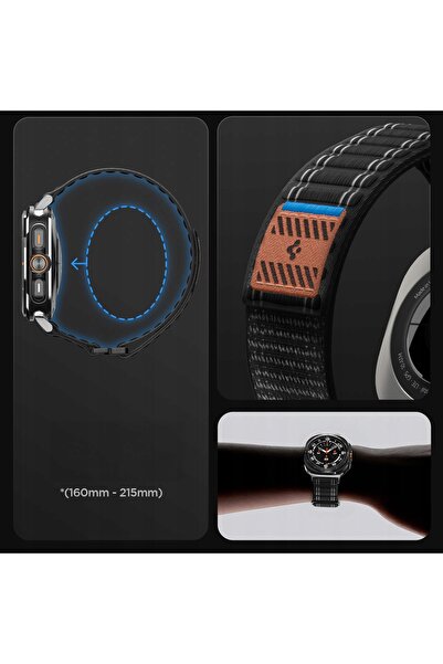 Spigen Pentru Galaxy Watch Ultra 2025 2024 Curea de ceas sport din nailon ușor