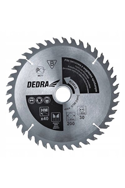 dedra Disc de tăiat lemn H25080 Lamă de ferăstrău circular 80 dinți 250x30mm