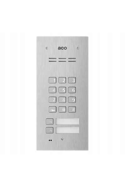Aco KIT SISTEM DE INTERCOMUNICARE VOCELĂRĂ BIDIRECȚIONALĂ CU CITITOR-CODIFICA...