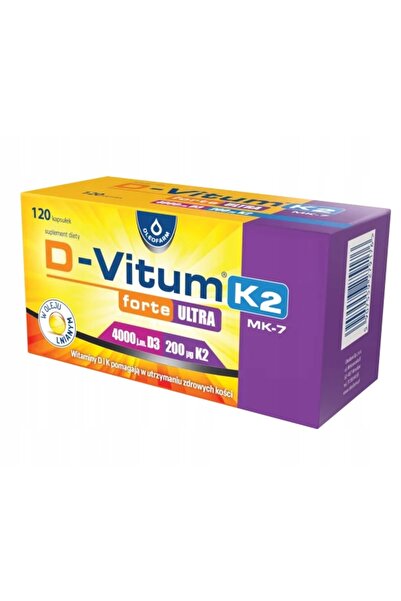 NO BRAND OLEOFARM D-Vitum K2 Forte Ultra 4000 Complex de vitamine j.m (120 ca...