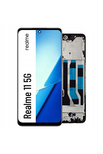 NO BRAND Display LCD pentru Realme 11 5G Ecran IPS de 6.72 " + Ramă RMX3780