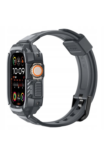 Spigen Pentru Apple Watch Ultra 3/2/1 49mm Carcasă robustă Armor Pro cu curea