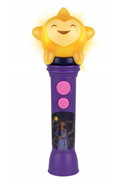 ekids Microfon karaoke pentru cântat pentru copii Disney Wish