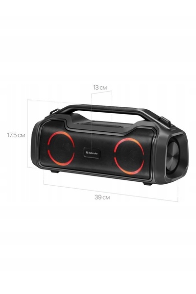 Defender Boxă portabilă Beatbox 50 Negru