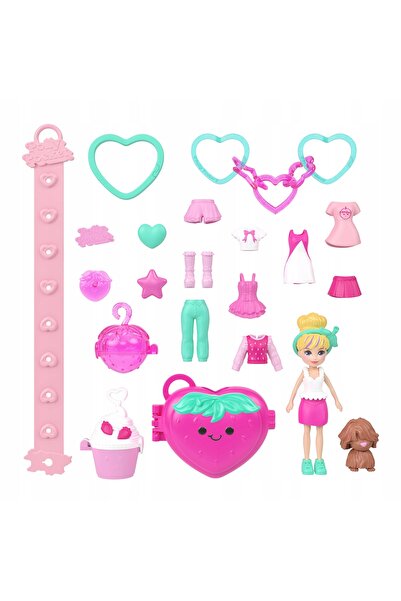 Polly Pocket LALKA SET DE JOACĂ BRĂȚĂRI ELEGANTE PENTRU COPII JKR53
