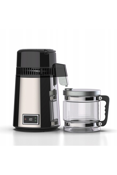 NO BRAND Aparat de distilare electrică pentru apă, 4 l, cu sistem de răcire, ...
