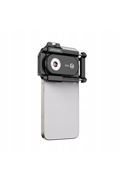 APEXEL Filtru CPL 300x pentru lentilă de microscop LED pentru telefon APL-MS300