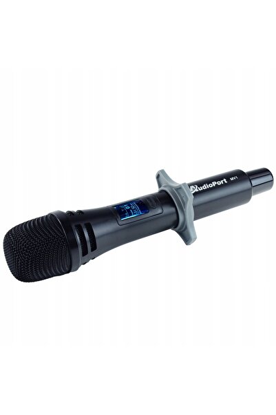 NO BRAND Microfon portabil UHF fără fir + receptor Audioport P&P
