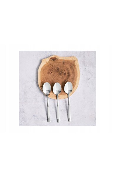 Ambition Set modern de 6 piese din inox pentru cafea Moka, farfurii și linguri