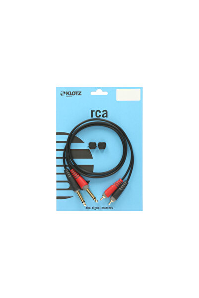 NO BRAND KLOTZ AT-CJ0300 Cablu audio 2x Jack 6,3mm - 2x RCA 3m
