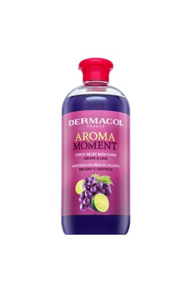 Dermacol Aroma Moment Bath Foam – Grape & Lime, 500 ml