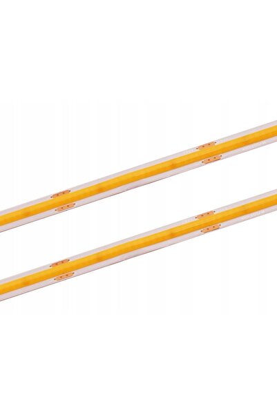 NO BRAND Bandă LED COB 24V 10W/m 480 LED-uri culoare neon ALB foarte CALD 206...