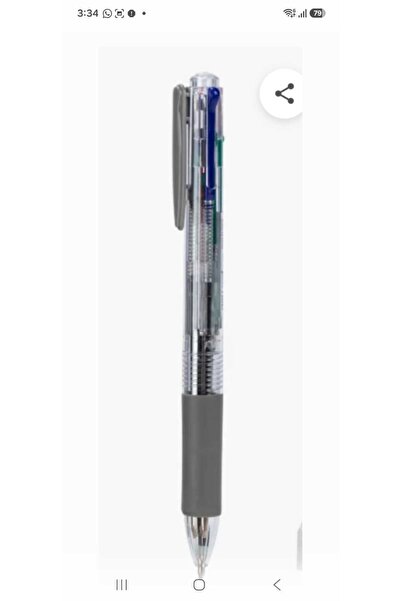 Deli 4 color Ball pen 0.7mm