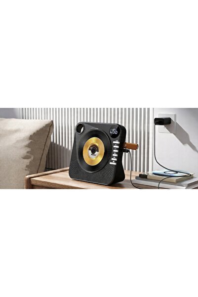 bedee Dispozitiv de recuperare CD, boombox audio de casă cu Bluetooth și tele...