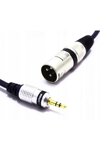 NO BRAND Cablu microfon, mufă AUX, mufă XLR, MK31, 7,5M