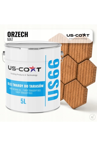 NO BRAND Ulei pentru terase și mobilier de grădină NUT 5L hidrofob protector