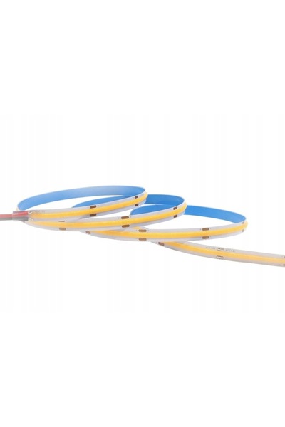 NO BRAND Bandă LED COB 24V 480 LED-uri/m Alb rece 5m
