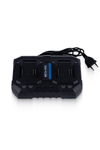 NO BRAND ÎNCĂRCĂTOR DUBLU PENTRU ACUMULATORI 2x 21V 2A RAPID META-PRO
