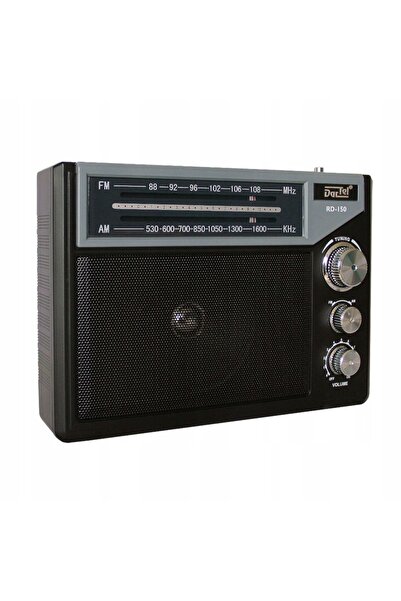 Dartel Receptor radio alimentat cu baterii AM/FM, mufă mini jack 3,5mm, anten...