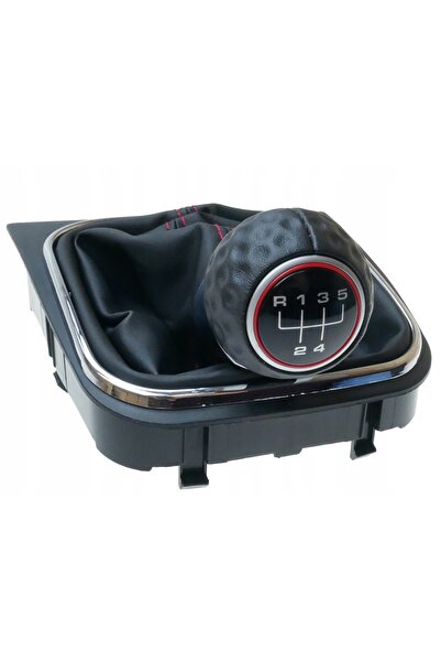 NO BRAND Nucă schimbător de viteze cu 5 trepte GTI + Burduf cu ramă pentru VW...