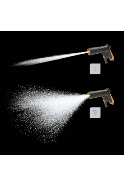 FiSKARS Pistol de stropit reglabil pentru furtun de grădină