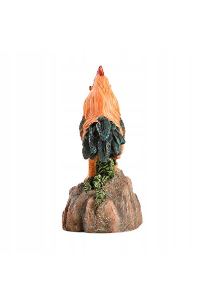 Esschert Design Figurină de grădină cocoș cântător, ornament, sculptură de gr...