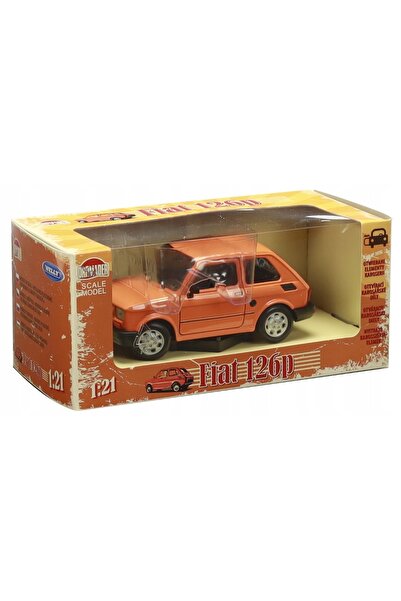 NO BRAND WELLY MODEL METALIC FIAT 126p MALUCH KASZLAK PRL AUTO CAR OTW DRZWI