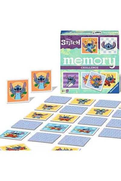 RAVENSBURGER STITCH GRA MEMORIE LOGICĂ MEMORIE MEMO COPII PROVOCARE CARDURI M...