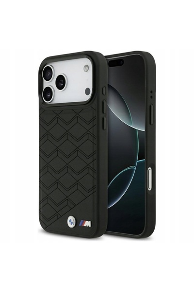 BMW Husă MagSafe cu logo în formă de M pentru iPhone 17 Pro Max, negru