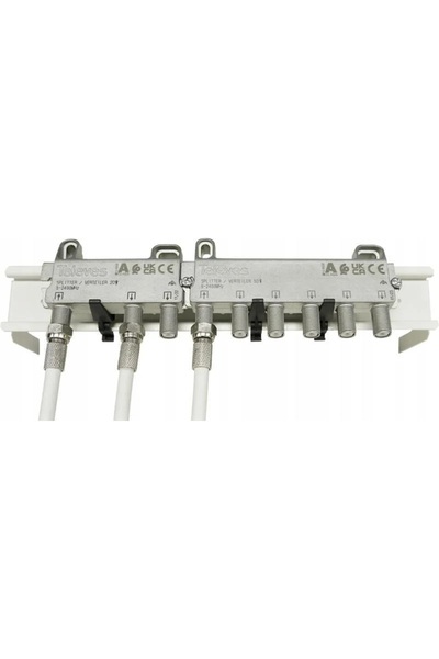 NO BRAND Splitter TV 1x6 pentru DVB-T2 și DVB-C prin cablu