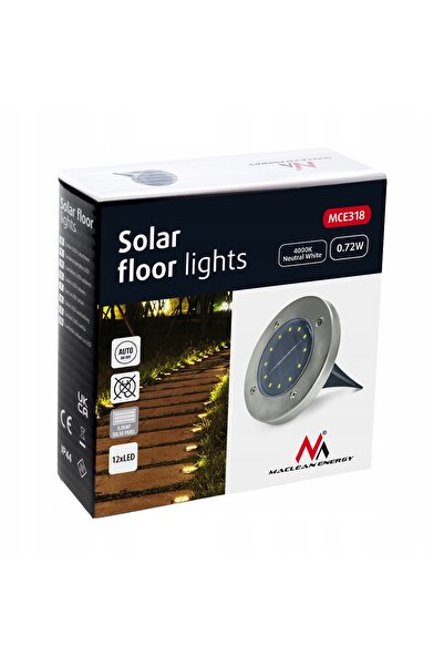 Maclean 6x LUMINĂ SOLARĂ DE GRĂDINĂ DE EXTERIOR CU ȚEAVĂ, LED
