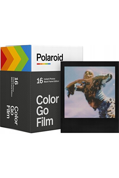 Polaroid Pachet dublu Go Film 16 imagini - Ramă neagră