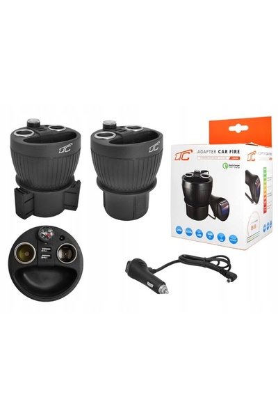 LTC ADAPTOR AUTO PENTRU BRICUȚĂ DE MAȘINĂ +USB