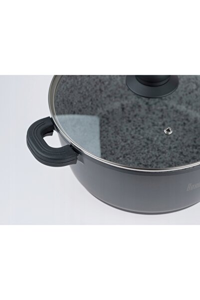 NO BRAND Berretti garnek vas din aluminiu turnat masiv, 24 cm, 3L, pentru ara...