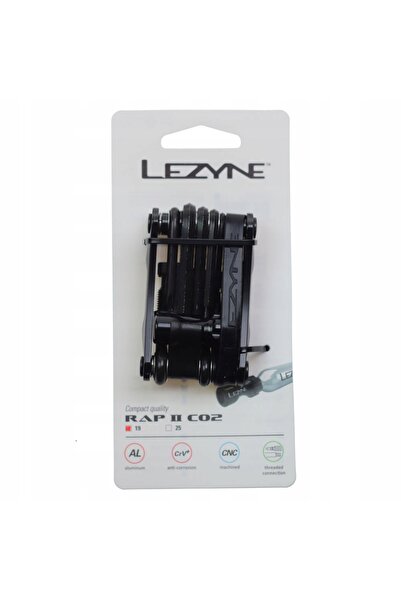 Lezyne cheie portabilă RAP II 19 CO2 negru